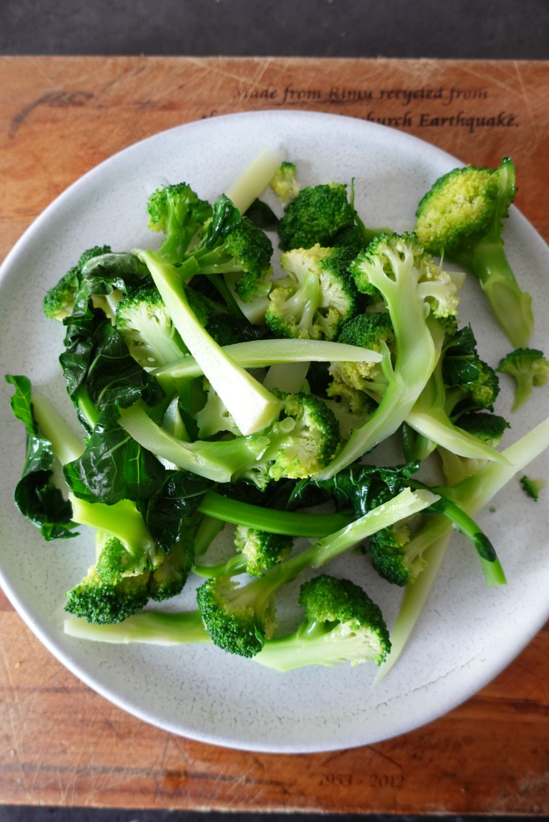 Blanching vegeables